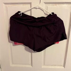Women's Purple Athletic Shorts